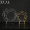 Mayco Luxury Home Decor Wedding Iron Ornament Modern Sculpture Interior Table Top Decoration